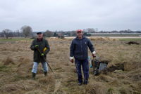 Osterwiese reinigen 2010