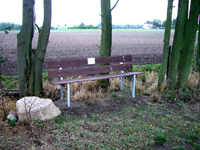Schild anbringen